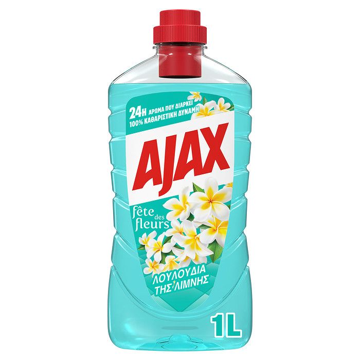 Ajax Γιορτή Λουλουδιών Λουλούδια της Λίμνης Καθαριστικό Πατώματος 1000ml