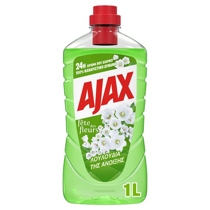 Ajax Γιορτή Λουλουδιών Λουλούδια της Άνοιξης Καθαριστικό Πατώματος 1000ml