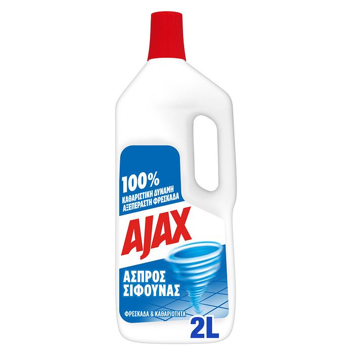 Ajax Άσπρος Σίφουνας Classic Καθαριστικό Πατώματος 2000ml