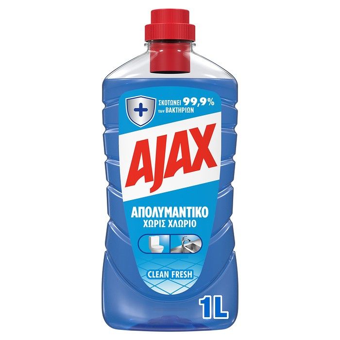 Ajax Απολυμαντικό Clean Fresh Καθαριστικό Πατώματος 1000ml
