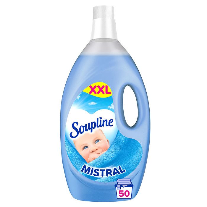 Soupline Mistral Μαλακτικό Ρούχων 4000ml (50 μεζούρες)