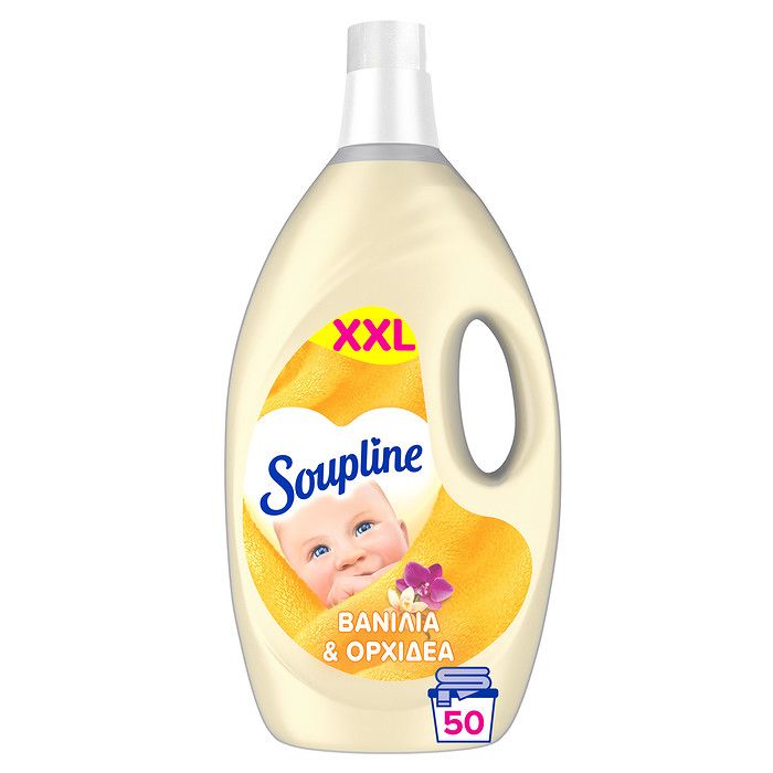 Soupline Βανίλια Μαλακτικό Ρούχων 4000ml (50 μεζούρες)