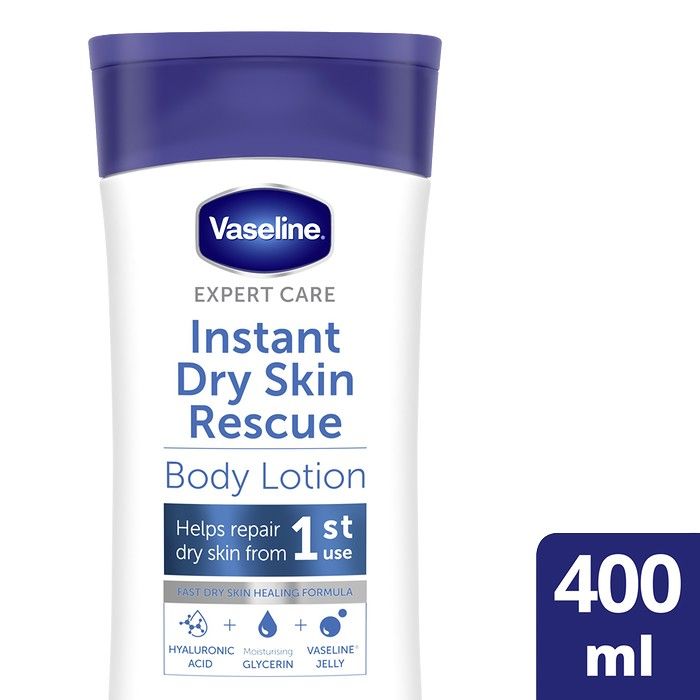 Vaseline Λοσιόν Σώματος Dry Skin 400ml