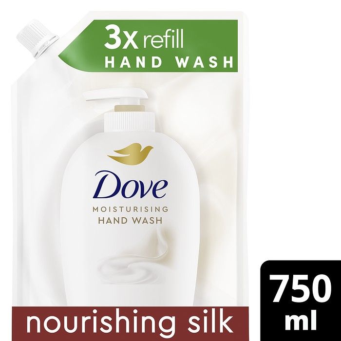 Dove Υγρό Κρεμοσάπουνο Ανταλλακτικό SILK 750ML