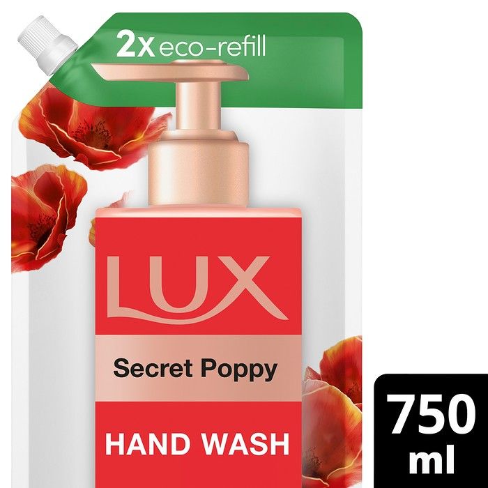 LUX Κρεμοσάπουνο Ανταλλακτικό Secret Poppy 750ml