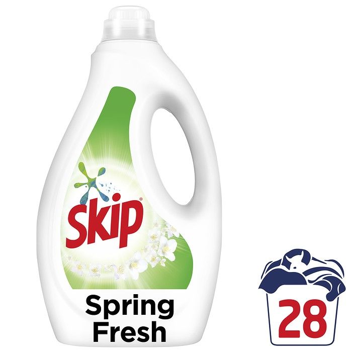 Skip Υγρό Απορρυπαντικό Πλυντηρίου Ρούχων Spring Fresh 28 ΜΕΖ