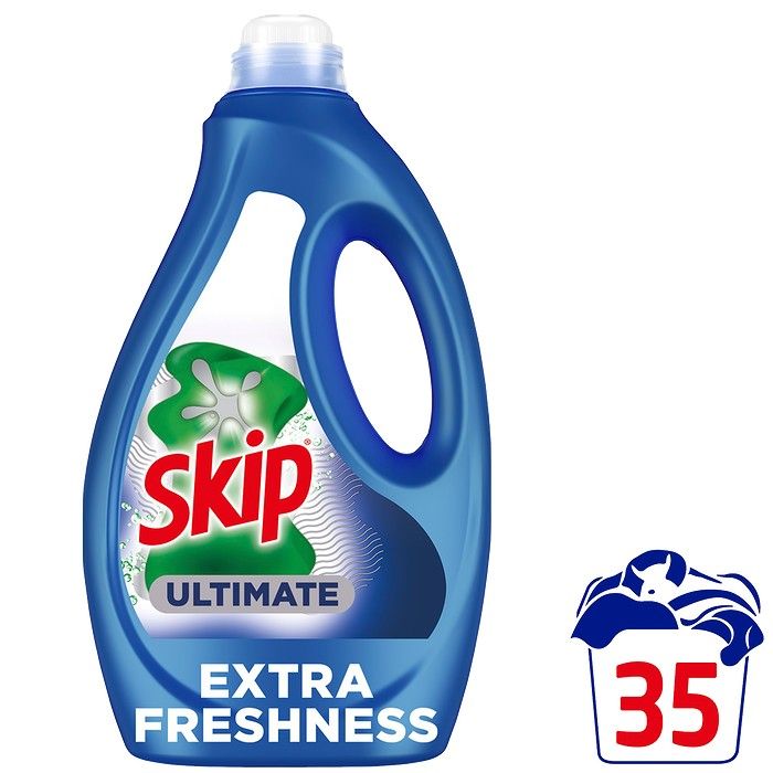 Skip Υγρό Απορρυπαντικό Πλυντηρίου Ρούχων Ultimate Fresh Power 35 ΜΕΖ
