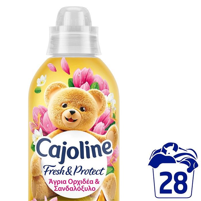 Cajoline Συμπυκνωμένο Μαλακτικό Άγρια Ορχιδέα και Σανδαλόξυλο  604ml
