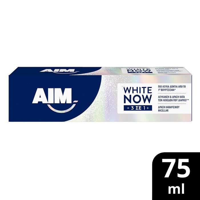 AIM Οδοντόκρεμα WHITE NOW 3IN1 ORIGINAL