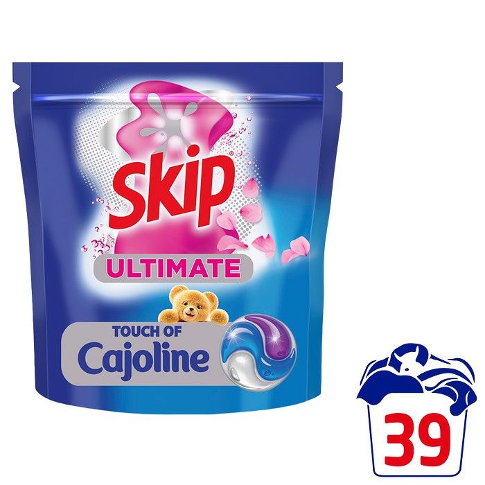 Skip Κάψουλες Απορρυπαντικό Πλυντηρίου Ρούχων Ultimate Cajoline 39 ΜΕΖ