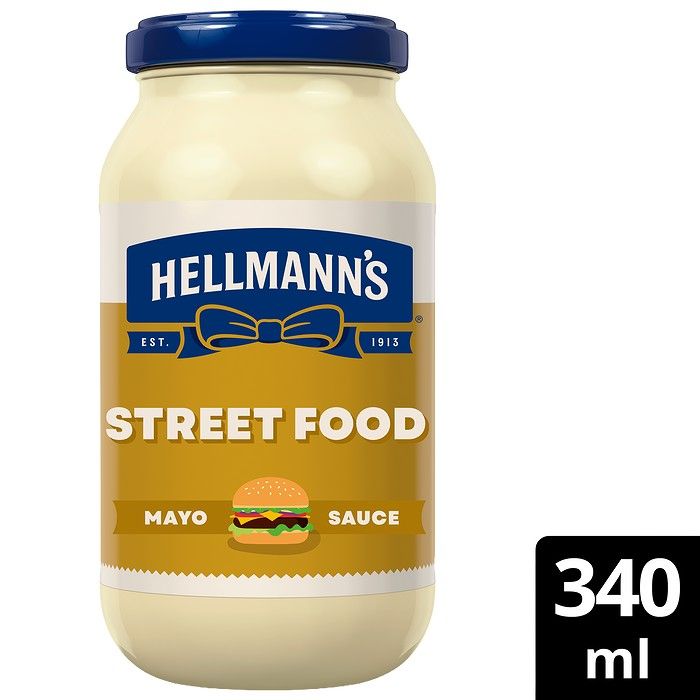 HELLMANN'S STREET FOOD ΜΑΓΙΟΝΕΖΑ 12Χ340ML