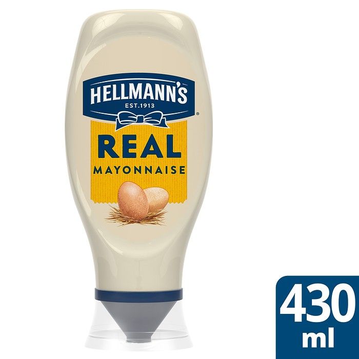 Hellmann's Real Μαγιονέζα Πλαστικό Squeezy 430ml