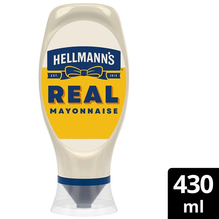 Hellmann's Real Μαγιονέζα Πλαστικό Squeezy 430ml