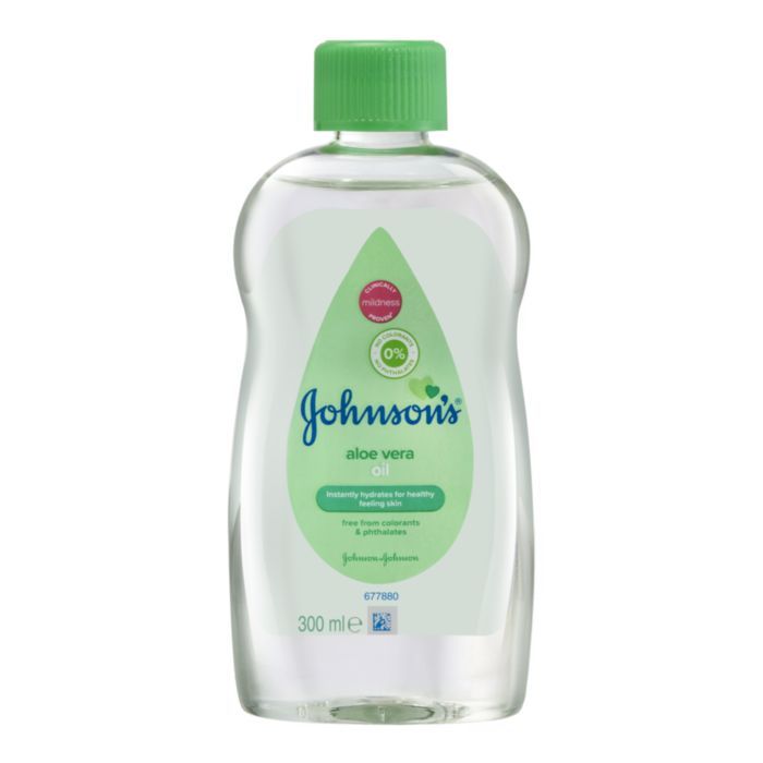Johnson's Baby Aloe Vera Baby Oil 300ml