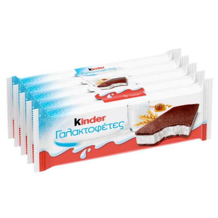 KINDER ΓΑΛΑΚΤΟΦΕΤΕΣ Τ.5x8 τεμ.