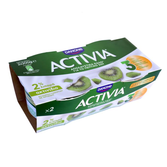 ACTIVIA ΑΚΤΙΝΙΔΙΟ 2% 2X200gr