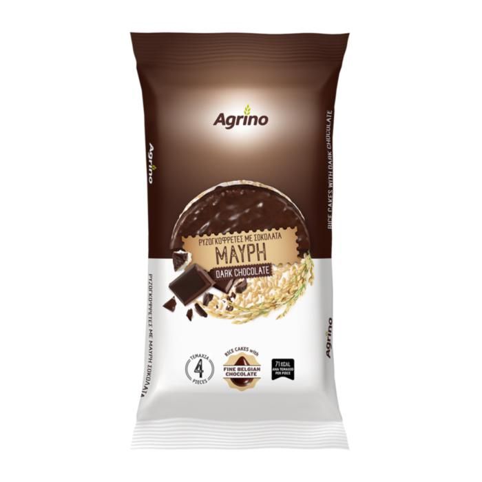 AGRINO ΡΥΖΟΓΚΟΦΡΕΤΕΣ ΜΕ ΜΑΥΡΗ ΣΟΚΟΛΑΤΑ 60ΓΡ.