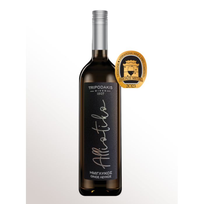 ΑΛΛΙΩΤΙΚΟ ΟΙΝΟΣ ΛΕΥΚΟΣ ΗΜΙΓΛΥΚΟΣ 750ML.