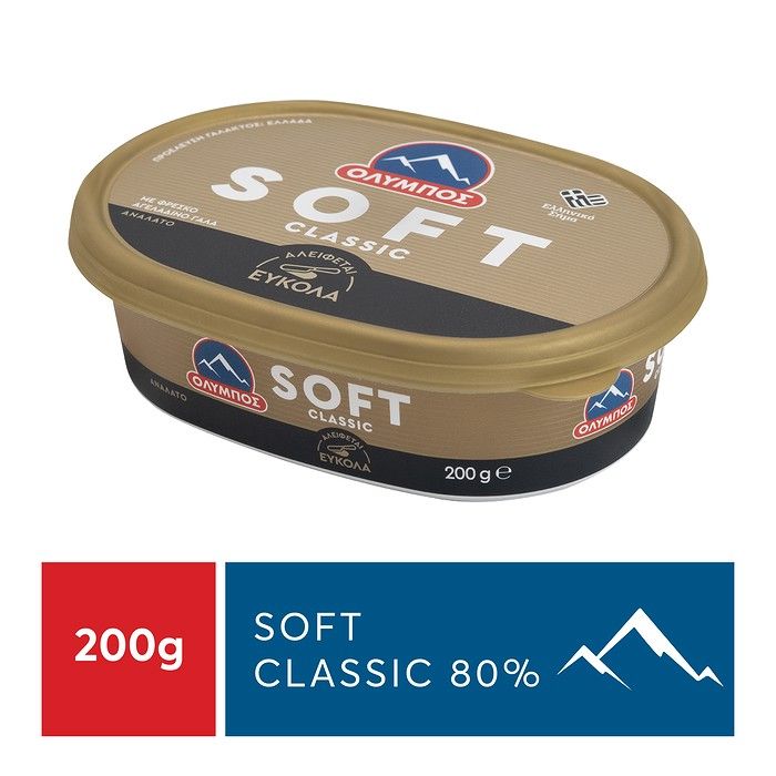 ΟΛΥΜΠΟΣ SOFT ΑΓΕΛΑΔΟΣ 80% ΚΥΠΕΛΟ 200g