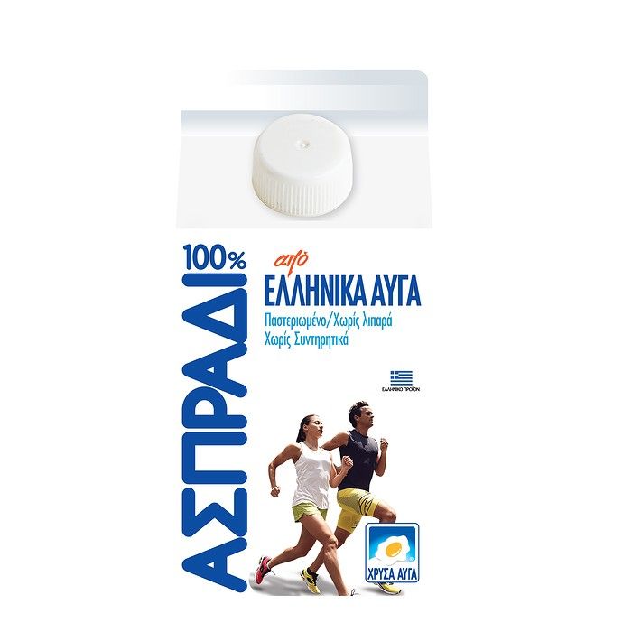 ΧΡΥΣΑ ΑΥΓΑ ΑΣΠΡΑΔΙ  ΕΙΔΙΚΗΣ ΠΑΣΤΕΡΩΣΗΣ 500ml