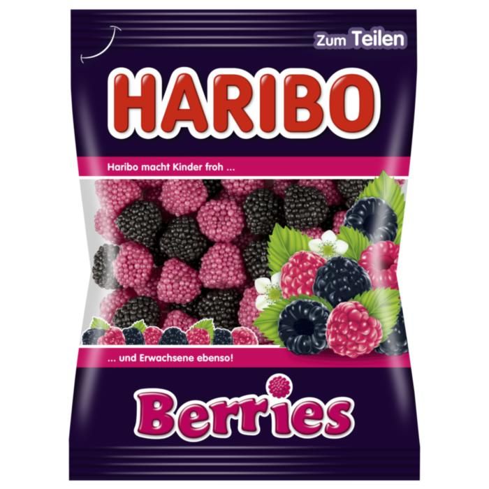 Haribo Βατόμουρα (Berries) 100gr