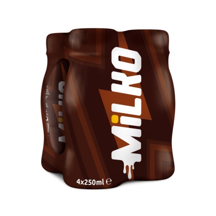 Milko γάλα με κακάο 4*250ML