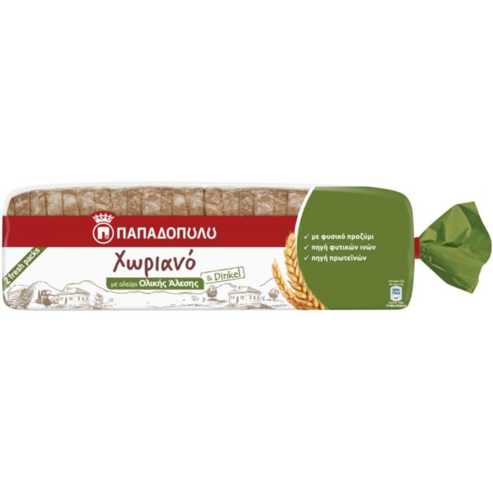 Χωριανό Ολικής Άλεσης με Dinkel 700g