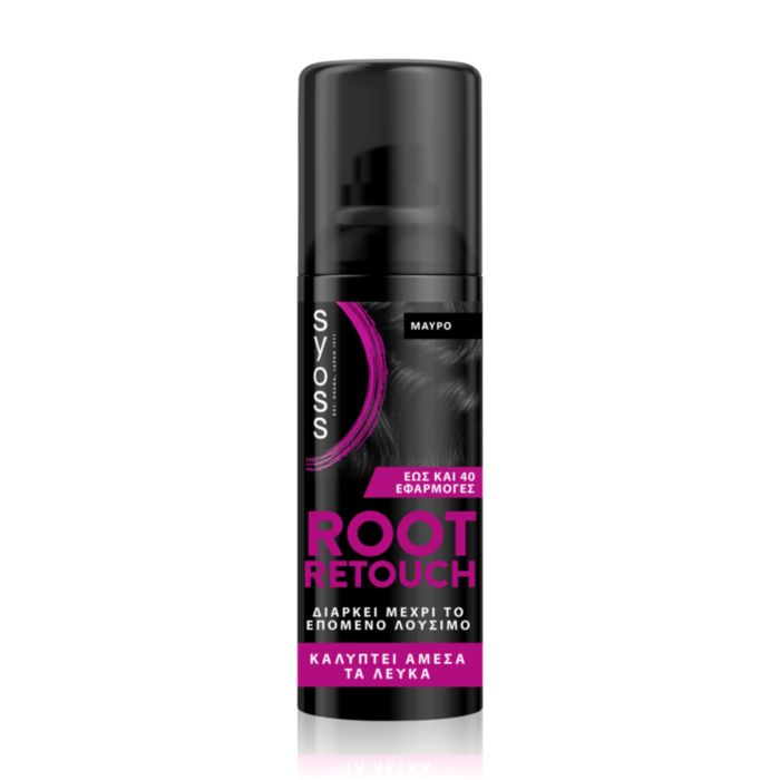 Syoss Root Retouch Μαύρο 120ml