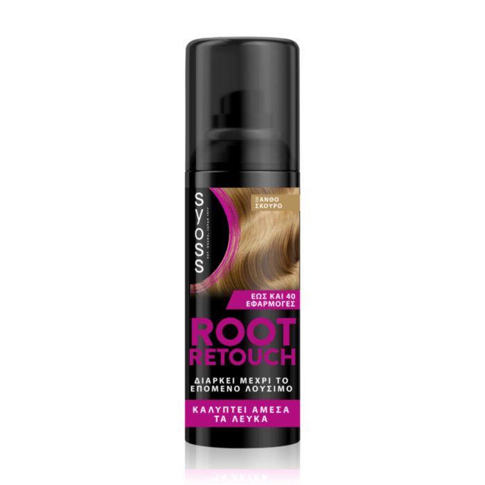 Syoss Root Retouch Ξανθό Σκούρο 120ml