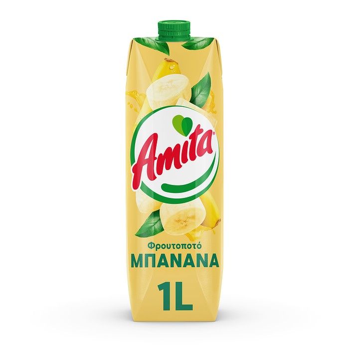AMITA Φρουτοποτό Μπανάνα 1L