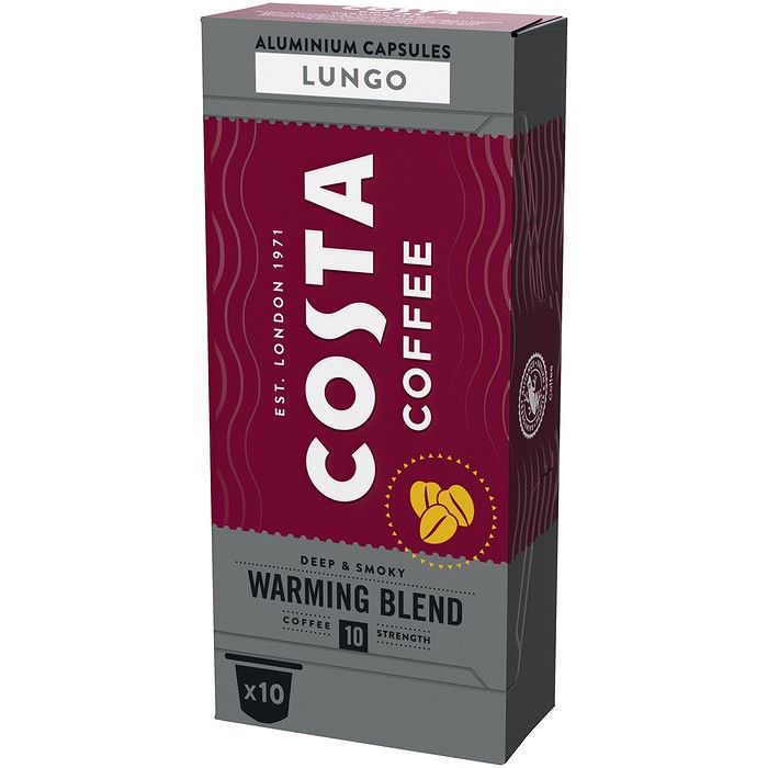 Κάψουλες Espresso Warming Blend Lungo Costa Coffee 10 x 6g