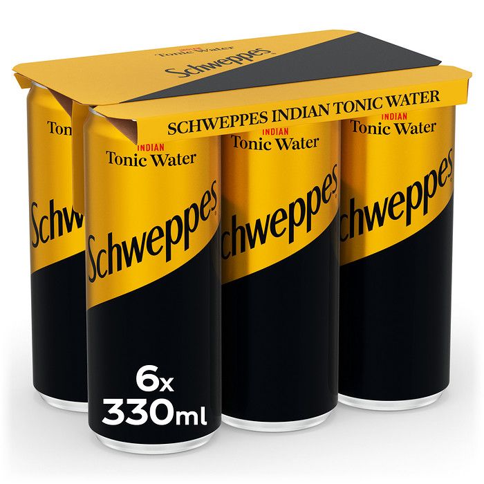 SCHWEPPES Αναψυκτικό Indian Tonic 6 x 330ml