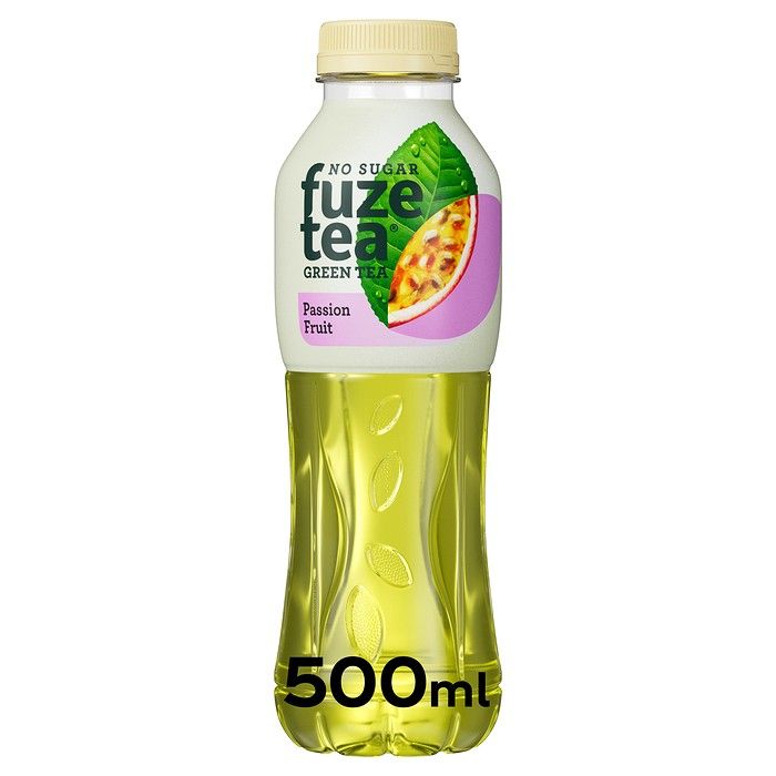 FUZETEA Ice Tea Πράσινο τσάι Passionfruit Χωρίς ζάχαρη 500ml