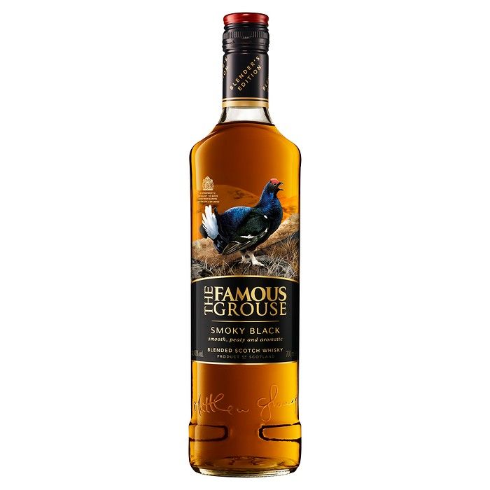 Famous grouse ουίσκι blended smoky black 700ml