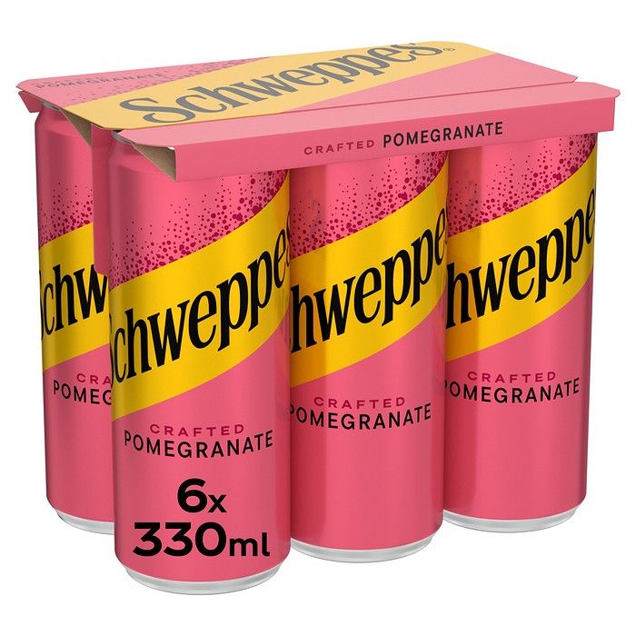 Schweppes Pomegranate 6 x 330ml