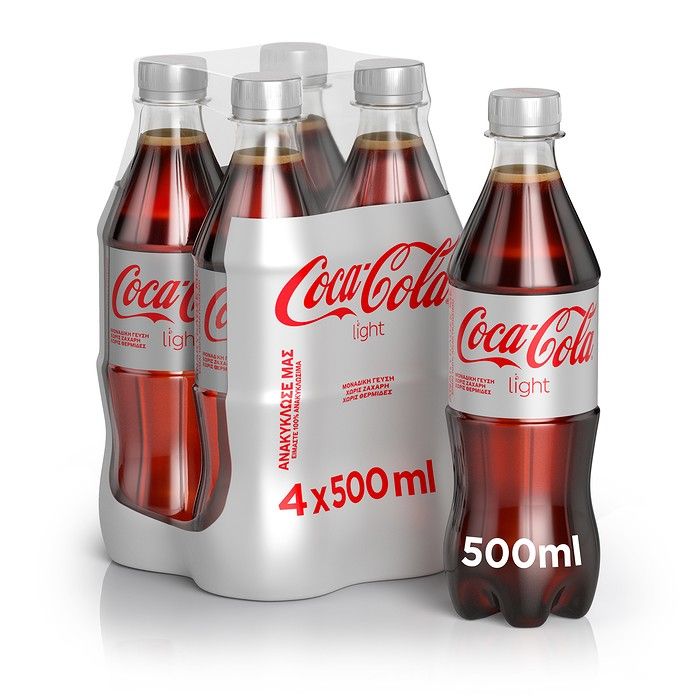 COCA COLA LIGHT 4 x 500ml