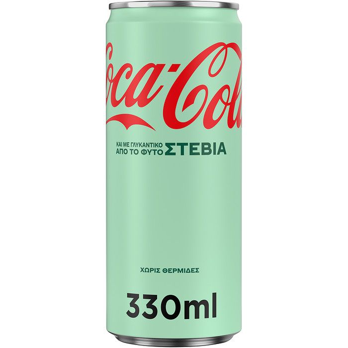 COCA-COLA με Στέβια 330ml