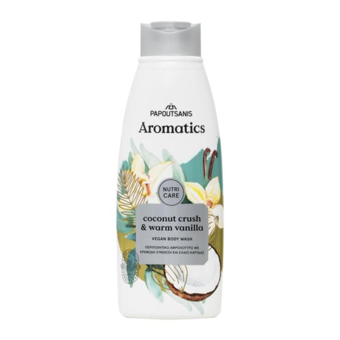 Aromatics NutriCare Αφρόλουτρο Coconut Crush & Warm Vanilla 600ml