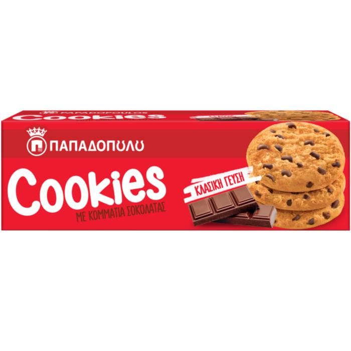 Cookies με Κομμάτια Σοκολάτας 180g
