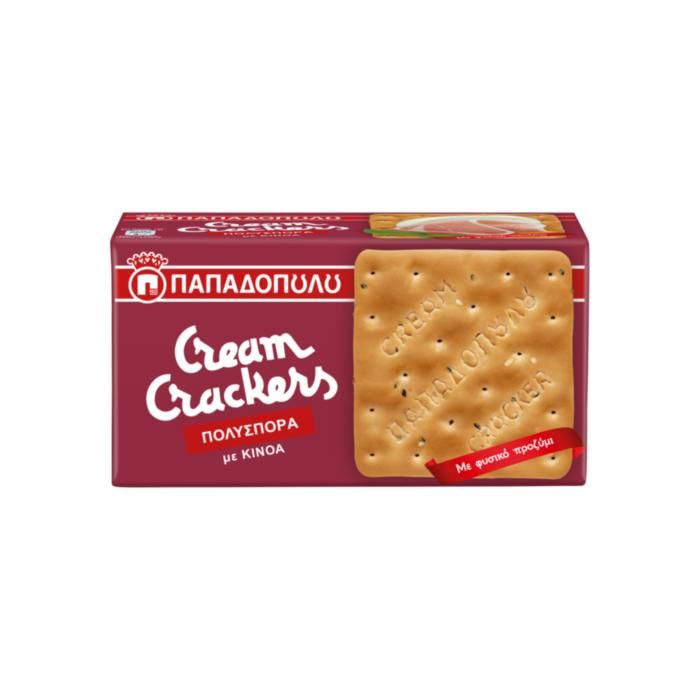 Cream Crackers Πολύσπορα 195g