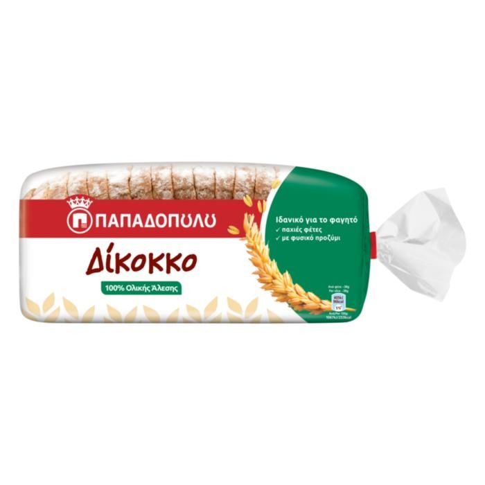 Δίκοκκο Ολικής Άλεσης 500g