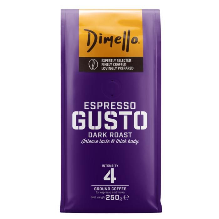 DIMELLO ΚΑΦΕΣ GUSTO ΑΛΕΣΜ.250ΓΡ.