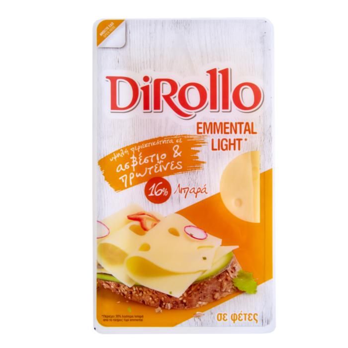 DIROLLO EMMENTAL ΦΕΤΕΣ 175ΓΡ.