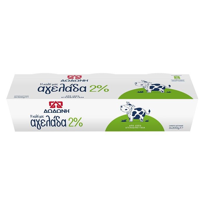 ΔΩΔΩΝΗ ΓΙΑΟΥΡΤΙ ΑΓΕΛΑΔΟΣ 2% 3x200g