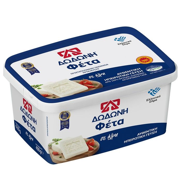 ΔΩΔΩΝΗ ΤΥΡΙ ΦΕΤΑ ΠΟΠ ΣΕ ΑΛΜΗ 400g