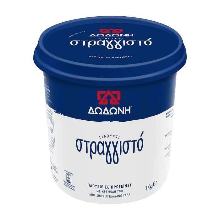ΔΩΔΩΝΗ ΓΙΑΟΥΡΤΙ ΣΤΡΑΓΓΙΣΤΟ 8% 1Kg