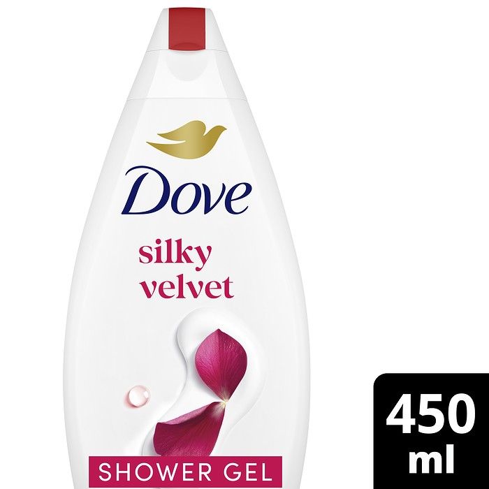Dove Αφρόλουτρο Silky Velvet 450ML