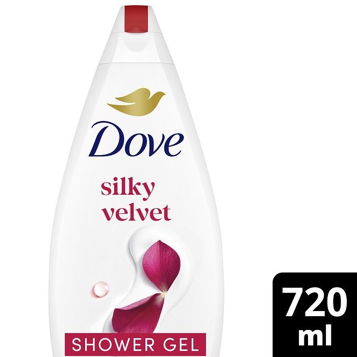 Dove Αφρόλουτρο Silky Velvet 720ML