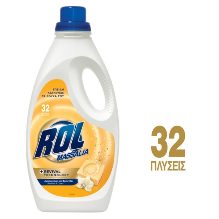 ROL ΥΓΡΟ ΠΛΥΝΤ. ΜΑΣΣΑΛΙΑΣ 32Μ 1600ML