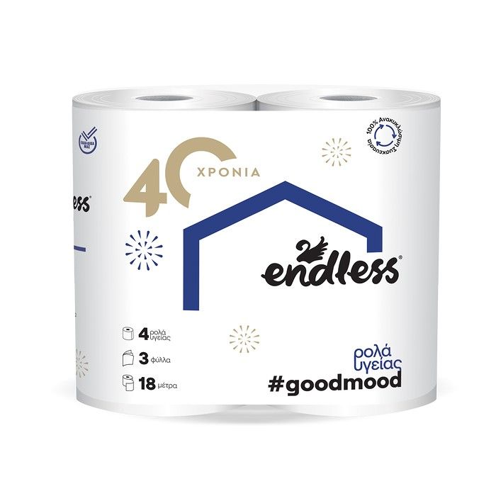 Endless Goodmood Χαρτί Υγείας 3 φύλλων 0,340kg